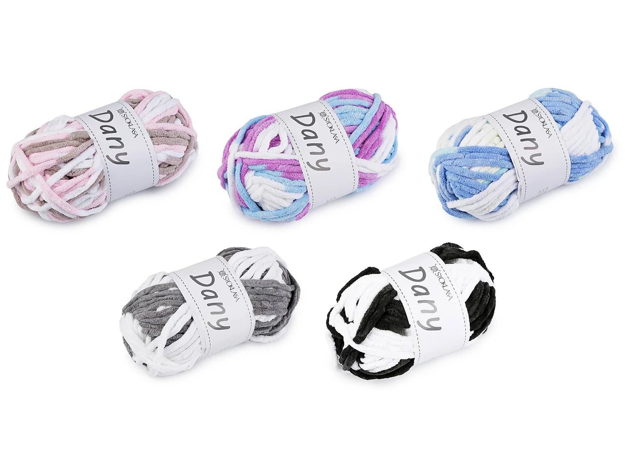Image of Dzijas Dany - plush yarn - 100g / 38 m – available at Šarlotes audumi