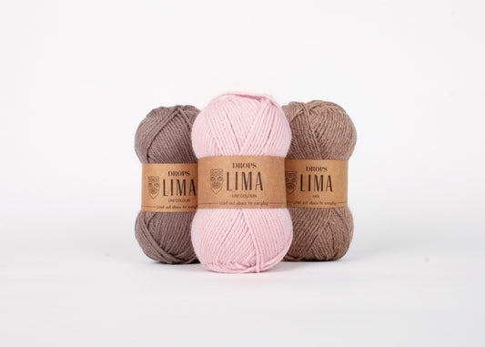 Zdjęcie włóczki DROPS Lima - 50 g / 100 m – dostępna online w Šarlotes audumi