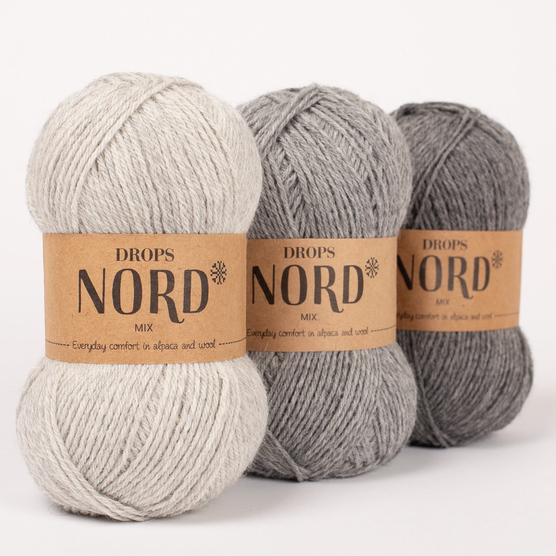 Image of DROPS Nord yarn - 50 g / 170 m – available at Šarlotes audumi