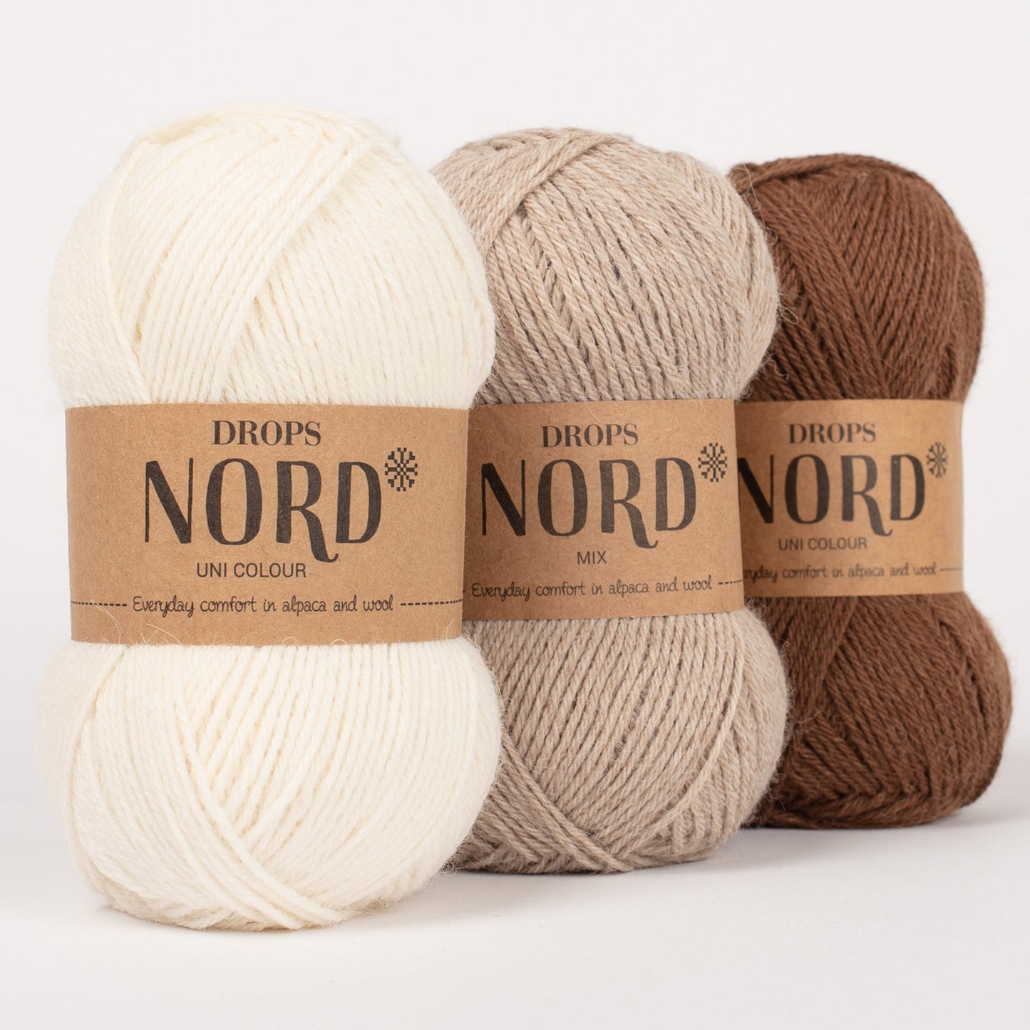 Image of DROPS Nord yarn - 50 g / 170 m – available at Šarlotes audumi