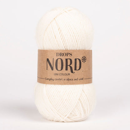 Image of DROPS Nord yarn - 50 g / 170 m – available at Šarlotes audumi