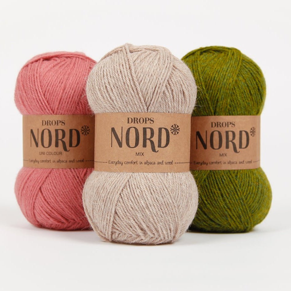 Image of DROPS Nord yarn - 50 g / 170 m – available at Šarlotes audumi