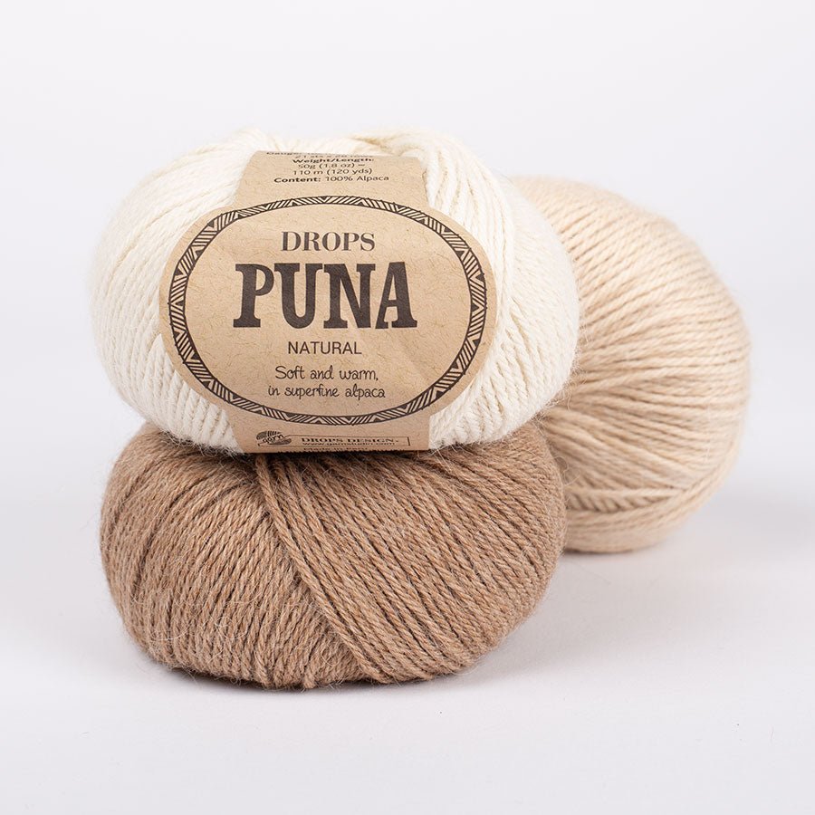 Zdjęcie przędzy DROPS Puna – 50 g / 110 m – dostępnej online w sklepie Šarlotes audumi
