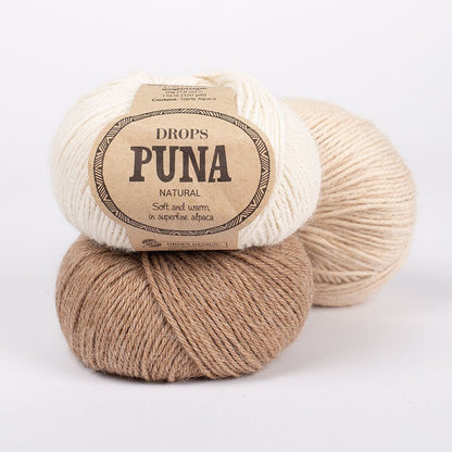Zdjęcie przędzy DROPS Puna – 50 g / 110 m – dostępnej online w sklepie Šarlotes audumi
