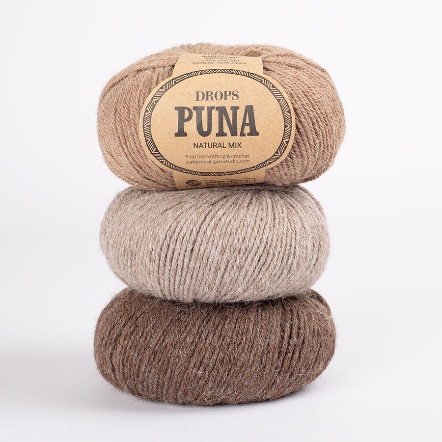 Zdjęcie przędzy DROPS Puna – 50 g / 110 m – dostępnej online w sklepie Šarlotes audumi