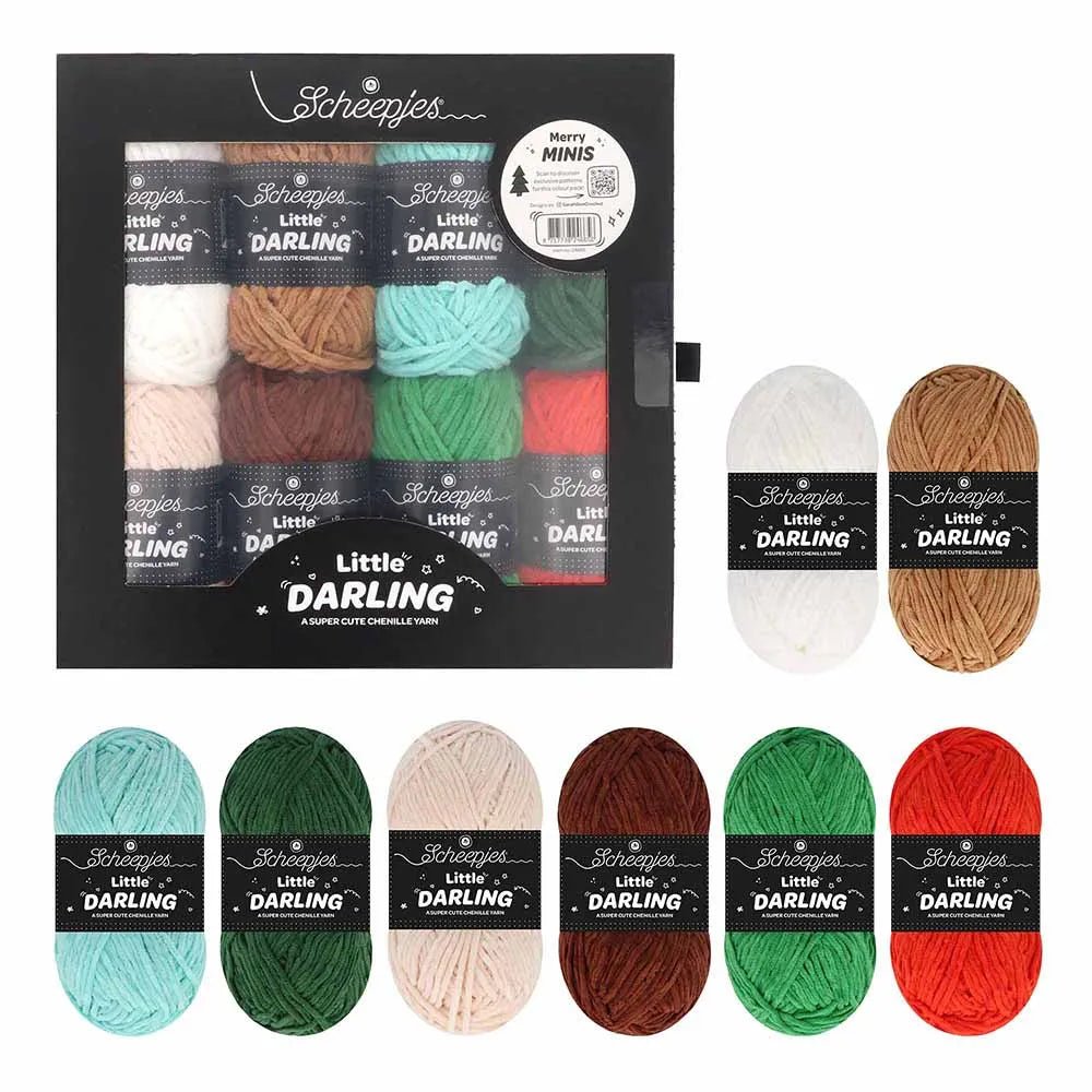 alt
Image with Scheepjes Little Darling yarn set, color set 8×25g – Farm Friends 24665 – available at Šarlotes audumi
