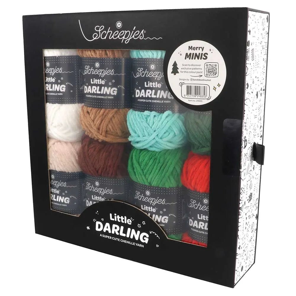 Image of Scheepjes Little Darling yarn set, color set 8×25g – Farm Friends 24665 – available at Šarlotes audumi