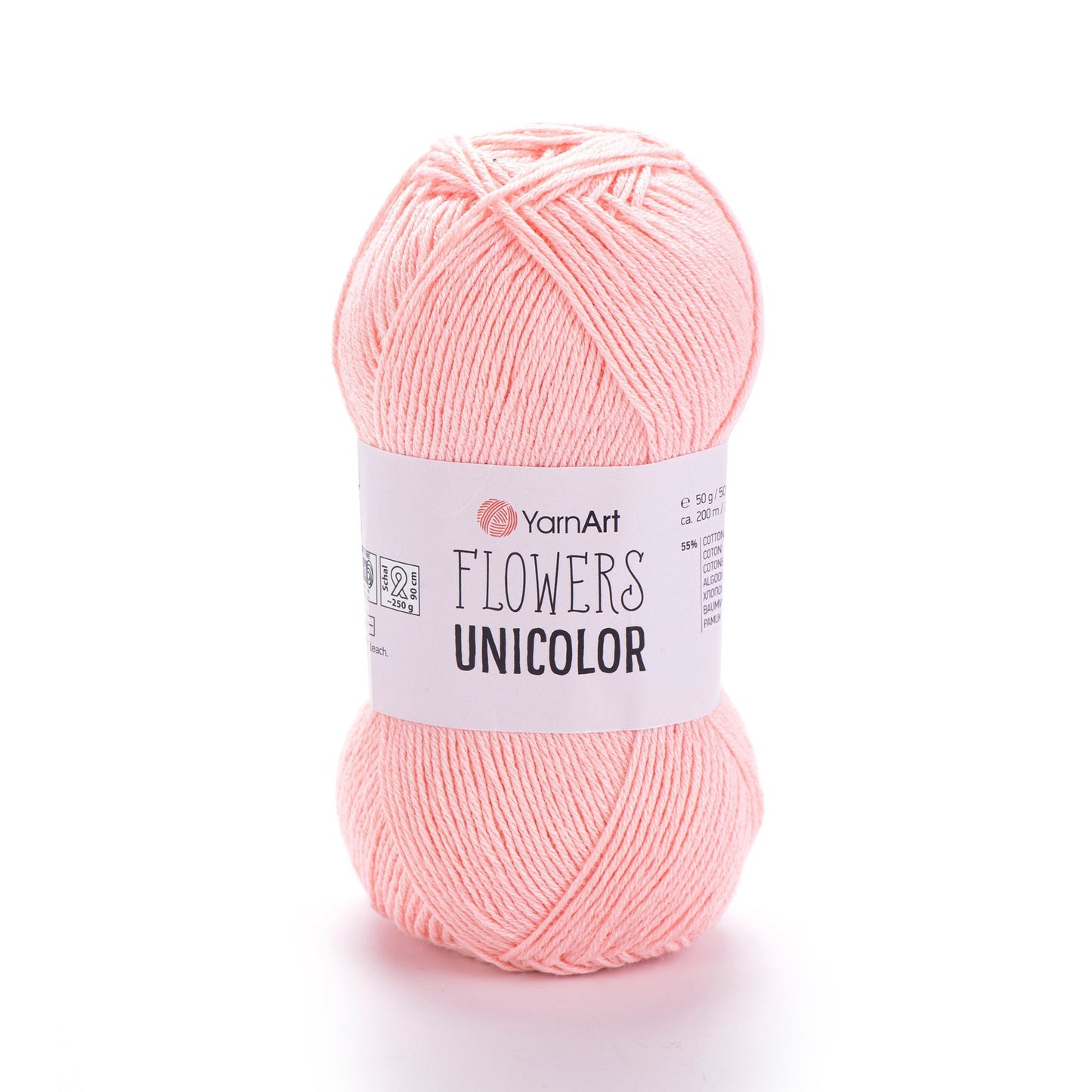 Image with YarnArt Flowers unicolor yarn - 50g / 200m – available at Šarlotes audumi