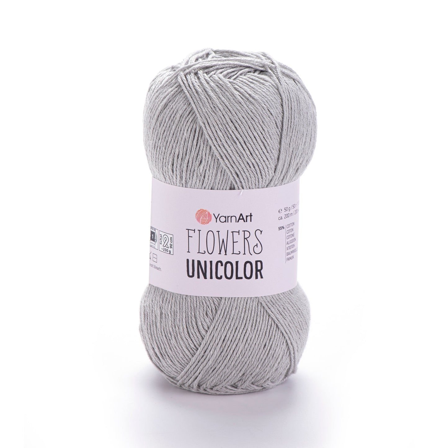 Image of YarnArt Flowers unicolor yarn - 50g / 200m – available at Šarlotes audumi