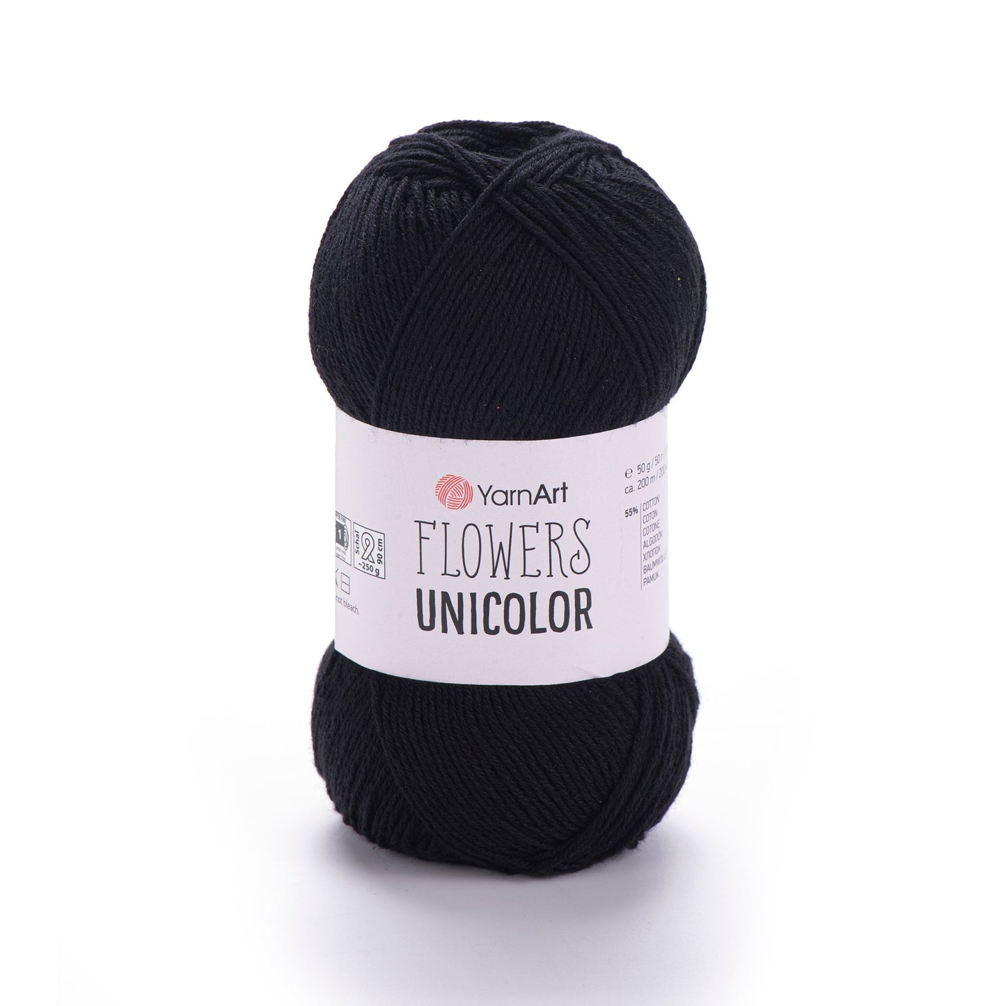 Image with Dzijas YarnArt Flowers unicolor - 50g / 200m – available at Šarlotes audumi