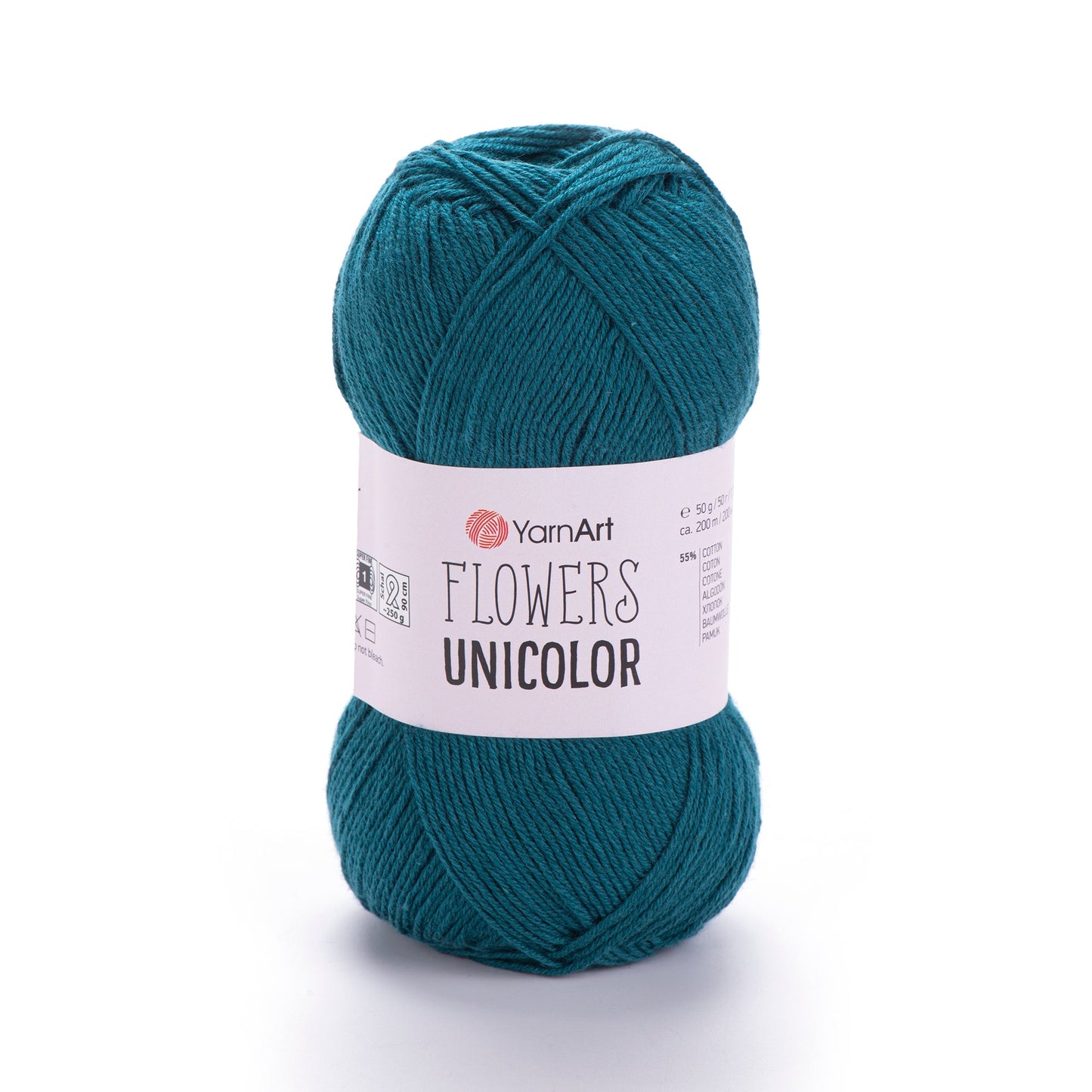 alt
Image of YarnArt Flowers Unicolor yarn - 50g / 200m – available at Šarlotes audumi