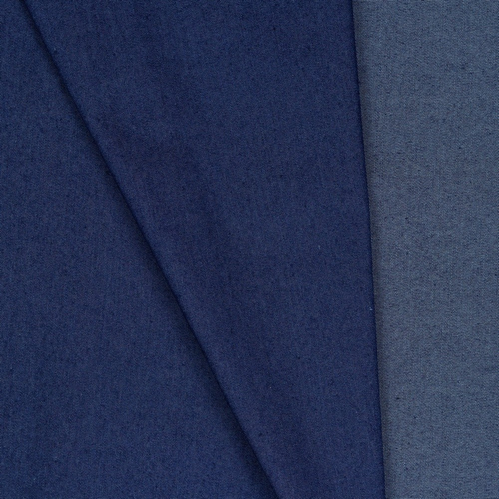 Denim fabric with elastane-blue 200 g/m²