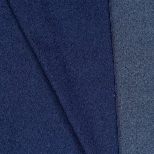 Denim fabric with elastane-blue 200 g/m²