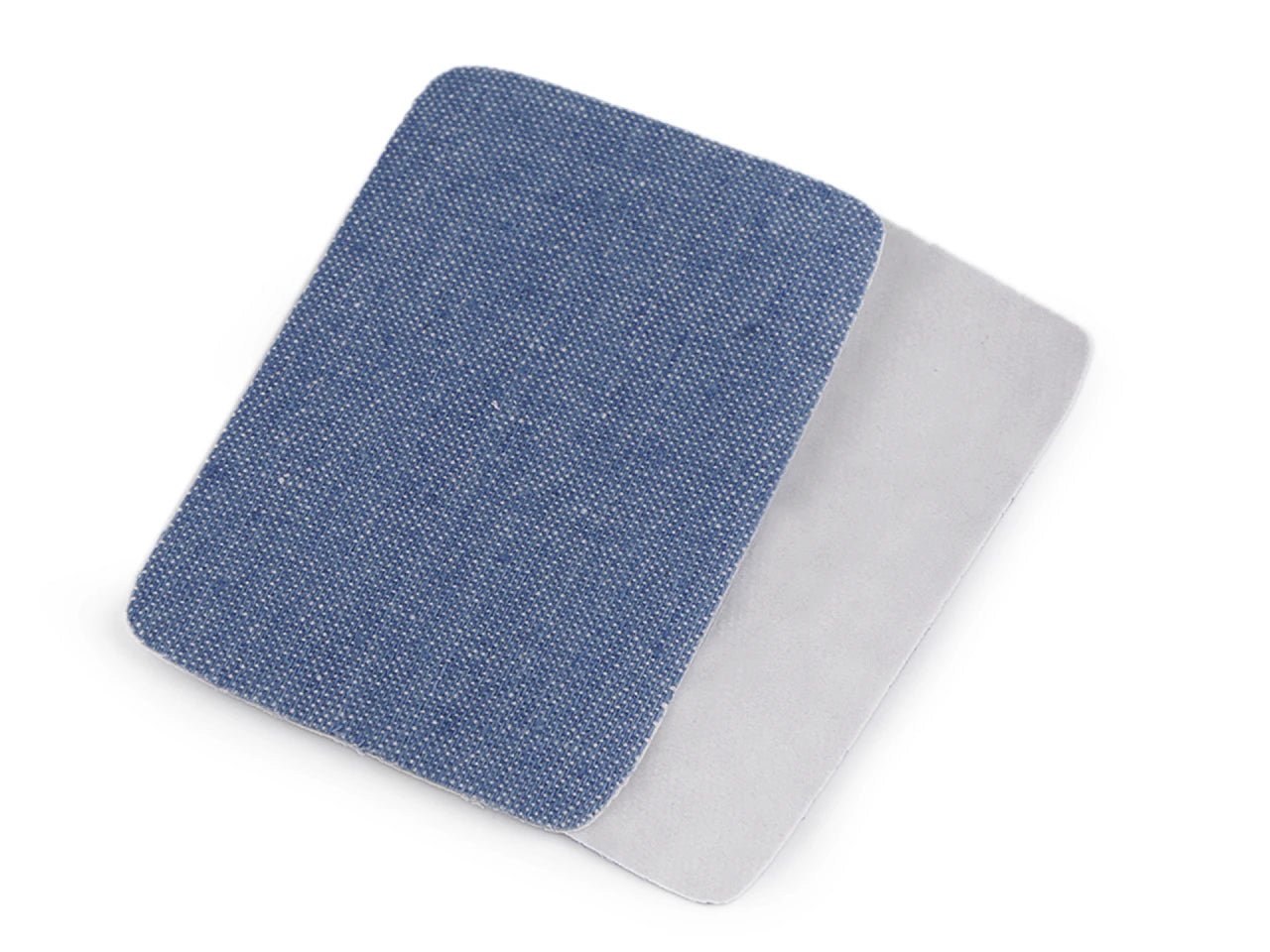 Image of an iron-on denim patch 5.3 × 7.9 cm, 2 pcs. – available online at Charlotte's Fabrics