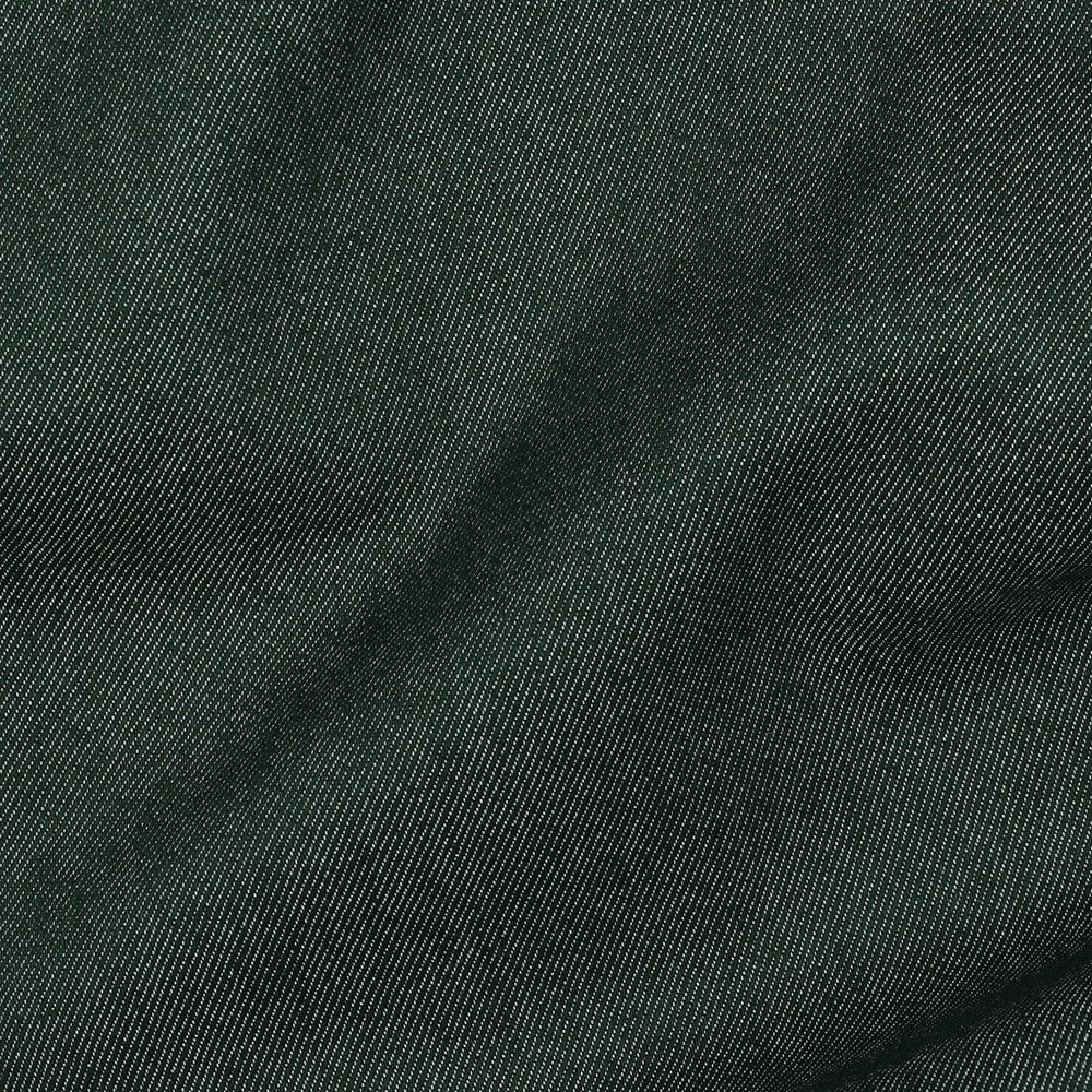 Denim fabric with elastane - dark green 270 g/m²