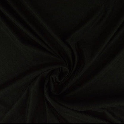 Image of stretch knit lining - black 75 g/m² – available at Šarlotes audumi