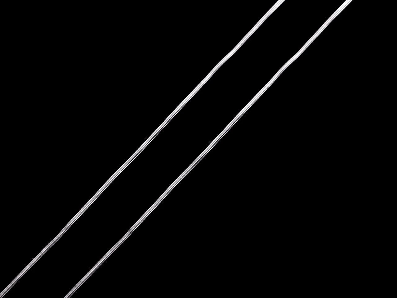 Flexible, transparent nylon thread |Ø0.8 mm| 80 m
