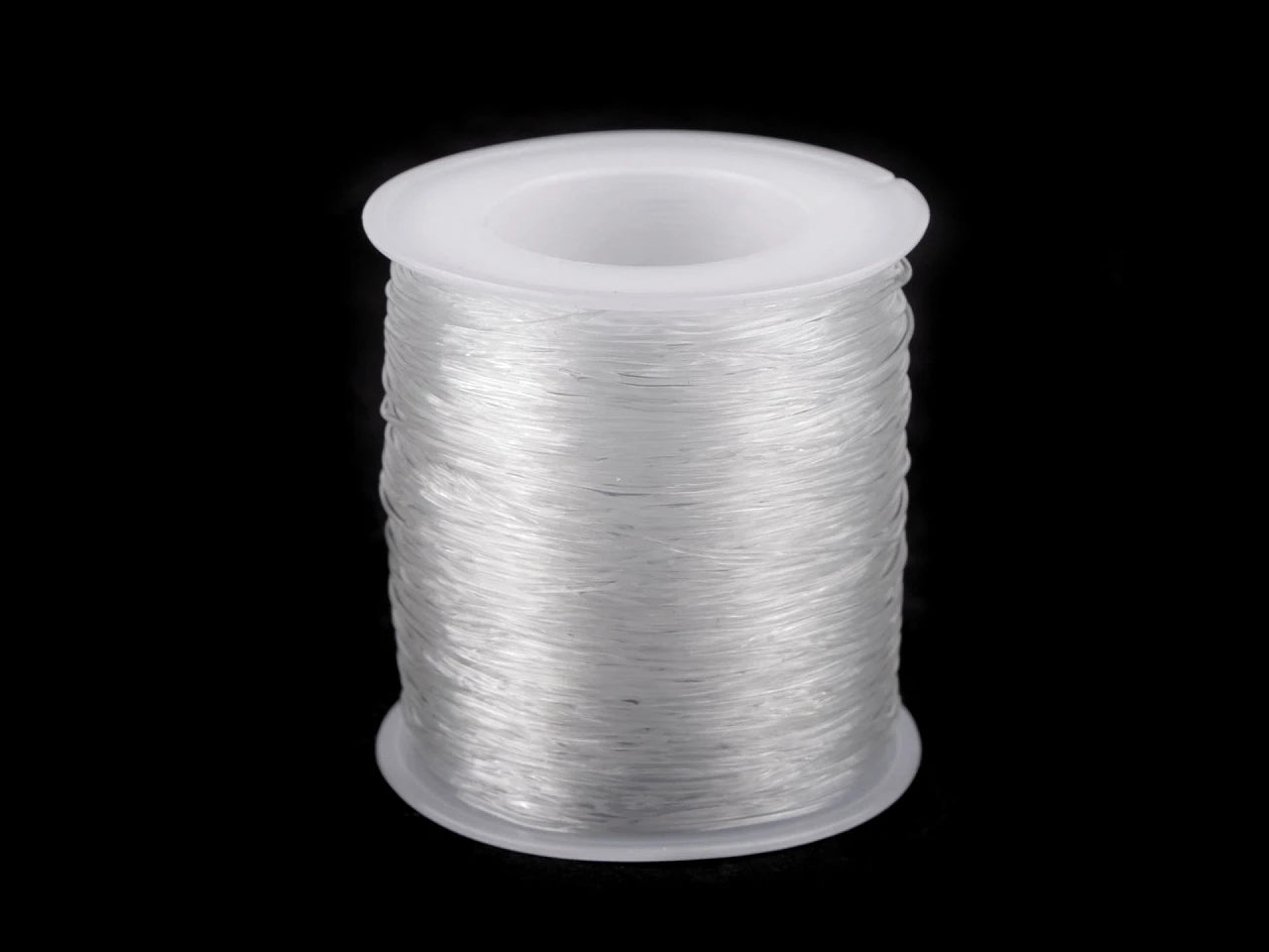 Elastic, transparent nylon thread |Ø0.8 mm| 80 m