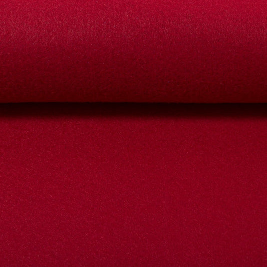 felt fabric in rolls, 3 mm - burgundy 650 g/m²