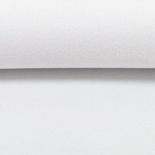 Felt fabric in rolls, 3 mm - light, light gray 650 g/m²