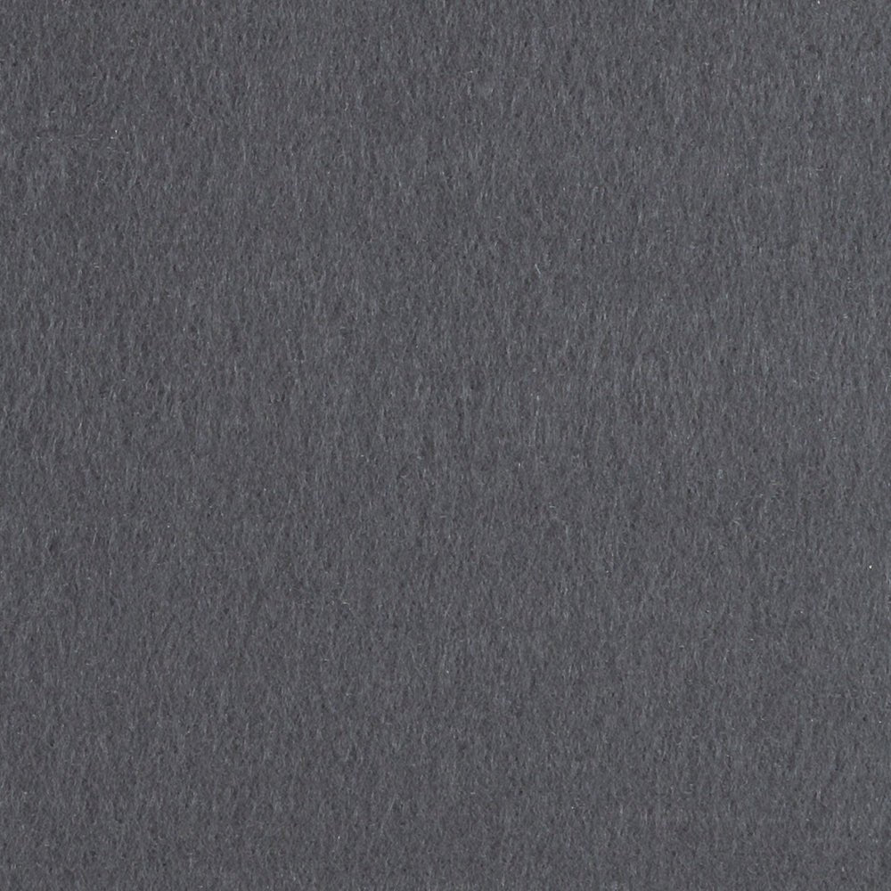Felt fabric in rolls, 3 mm - dark grey 650 g/m²