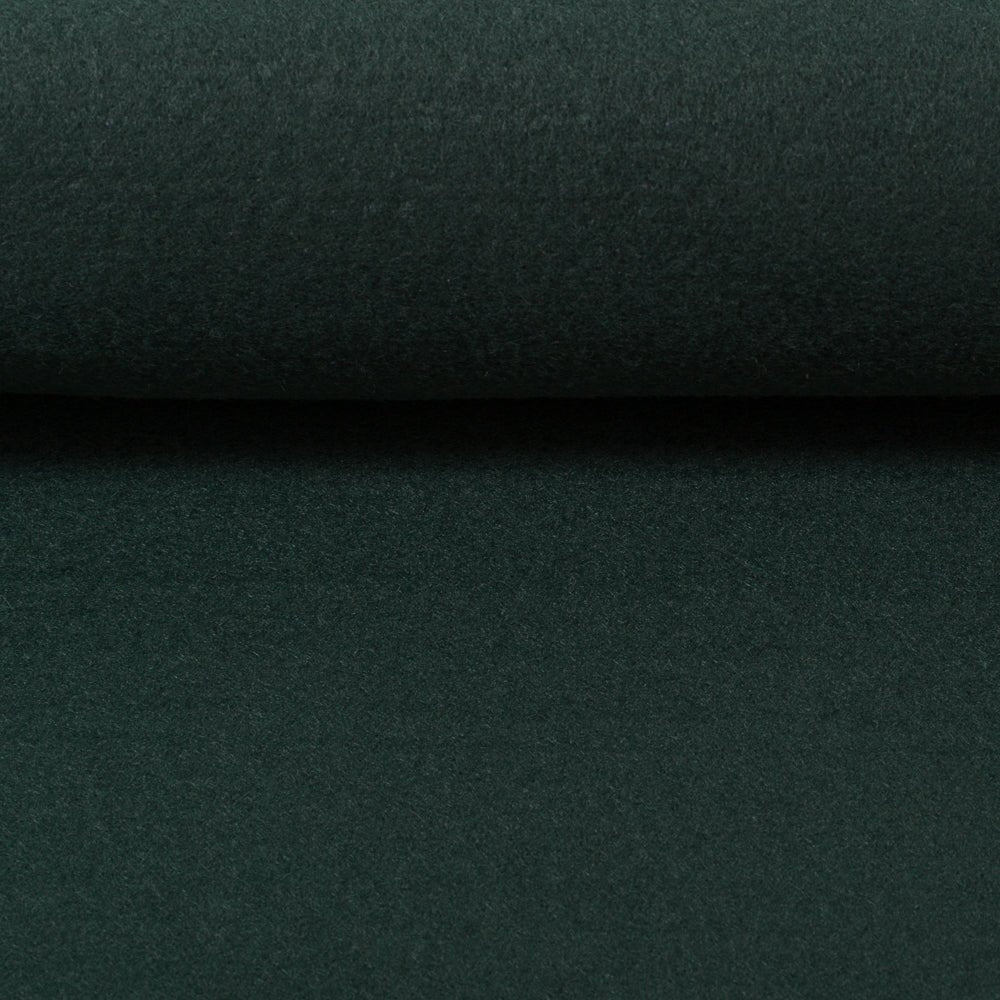 felt fabric in rolls, 3 mm - dark green 650 g/m²