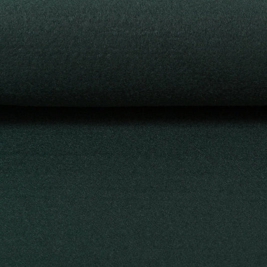 felt fabric in rolls, 3 mm - dark green 650 g/m²