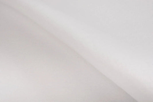 Felt fabric in rolls, soft, 1 mm - white 220 g/m²