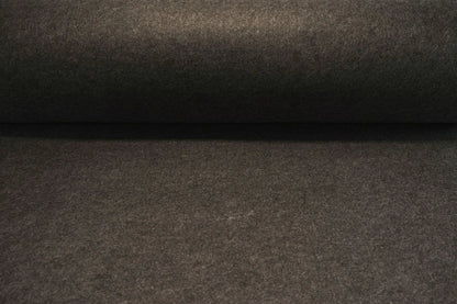 Image with felt fabric in rolls, soft, 1mm - dark brown 220 g/m² – available at Šarlotes audumi