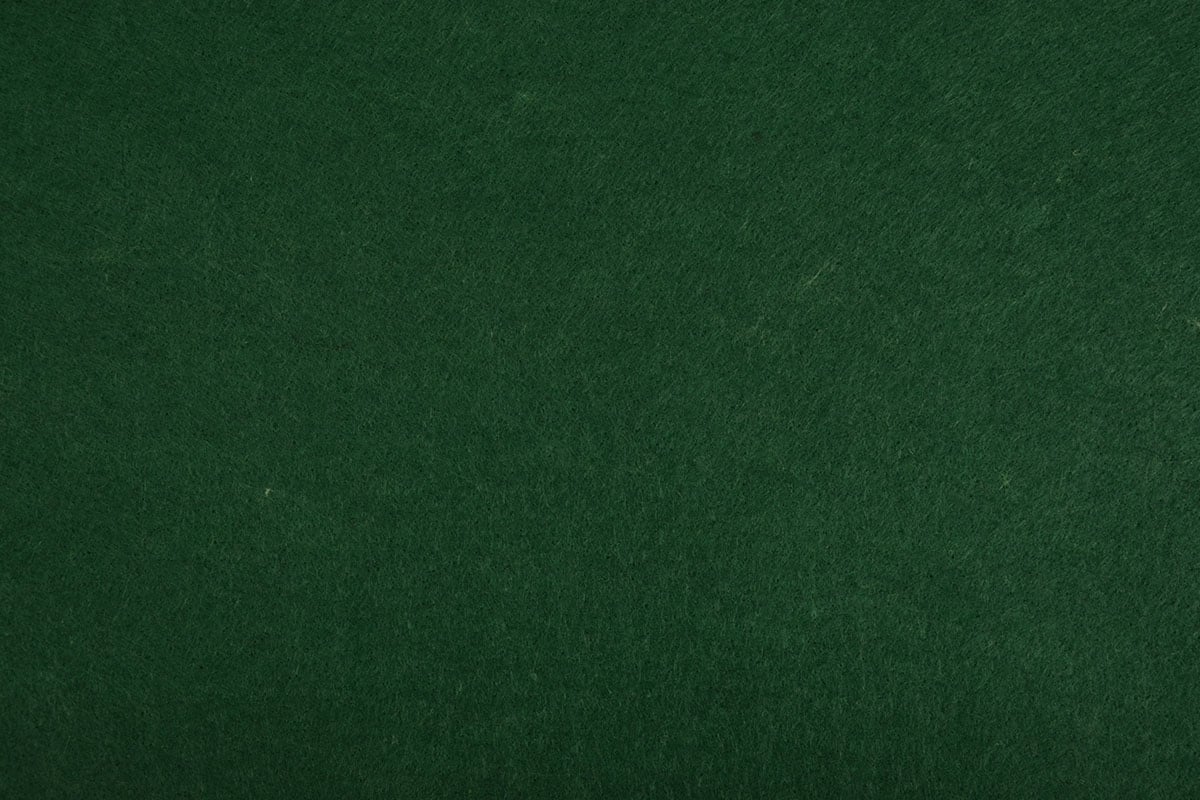 Felt fabric in rolls, soft, 1 mm - dark green 220 g/m²