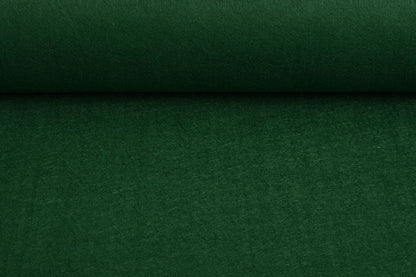 Felt fabric in rolls, soft, 1 mm - dark green 220 g/m²