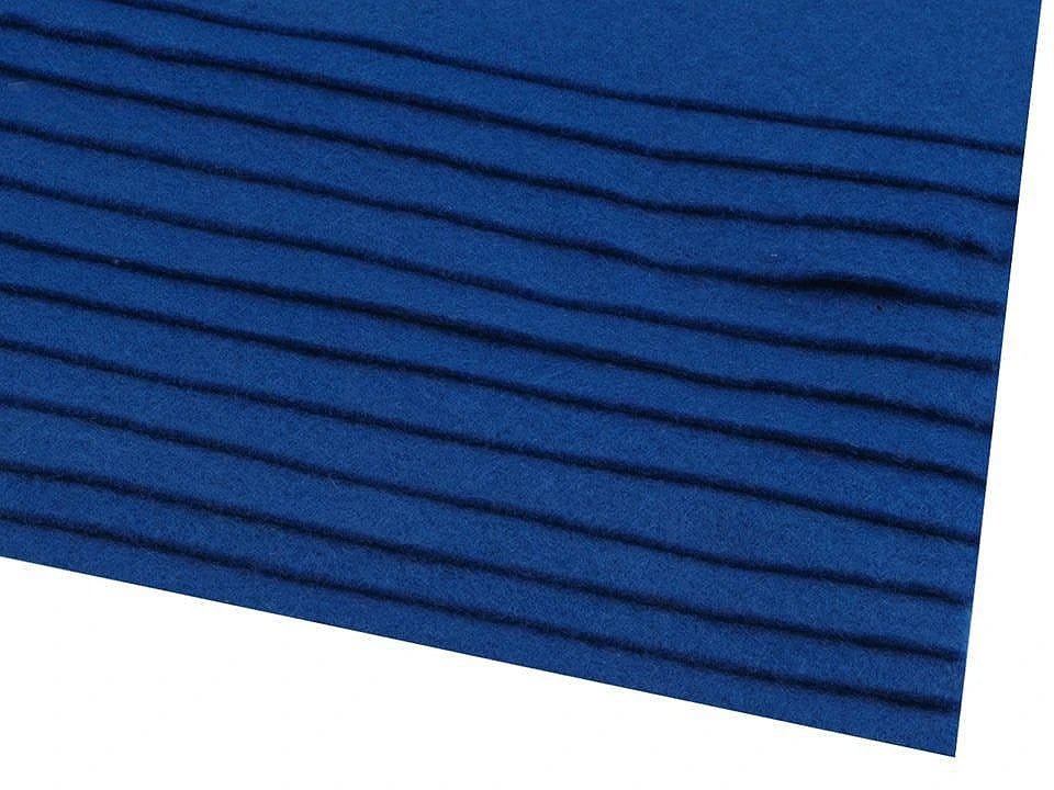 felt sheet, 1 mm, 20x30cm - royal blue