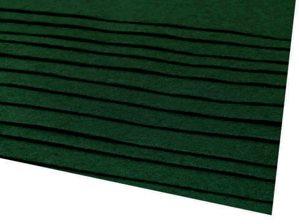 felt sheet, 1 mm, 20x30cm - forest green