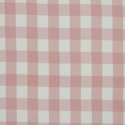 Attēls ar Flanelis-rozā rūtis 150 g/m² – pieejams Šarlotes audumi