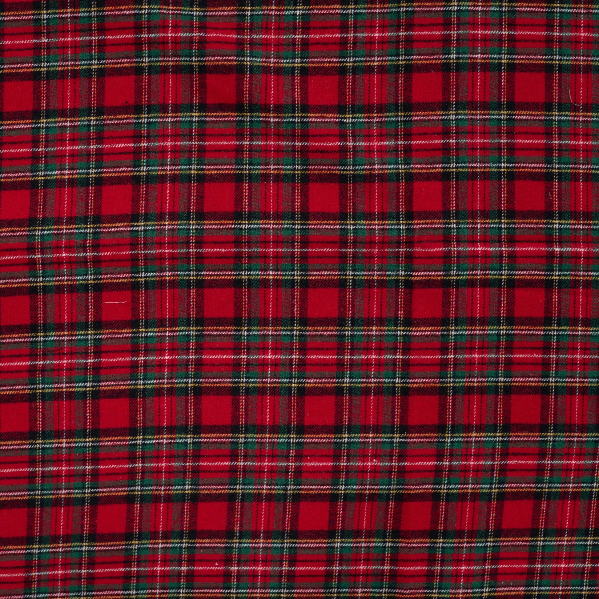 Image of flannel - red plaid 135 g/m² – available at Šarlotes audumi