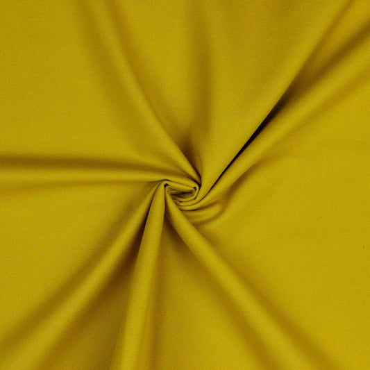 Flannel - mustard yellow 165 g/m²