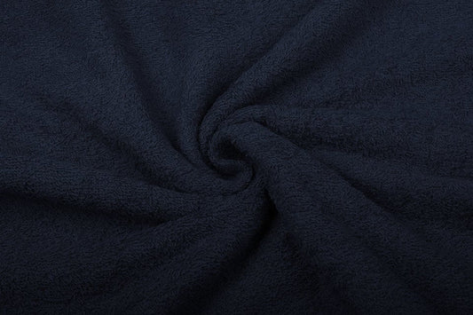 Terry cloth - dark blue 350 g/m²