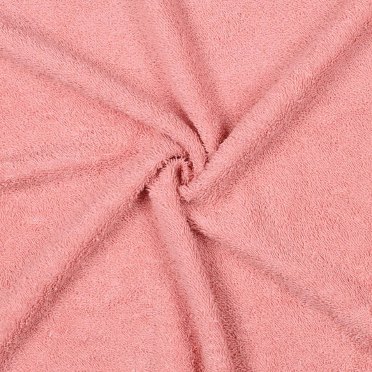 Image of terry fabric - dusty pink 340 g/m² – available at Šarlotes audumi