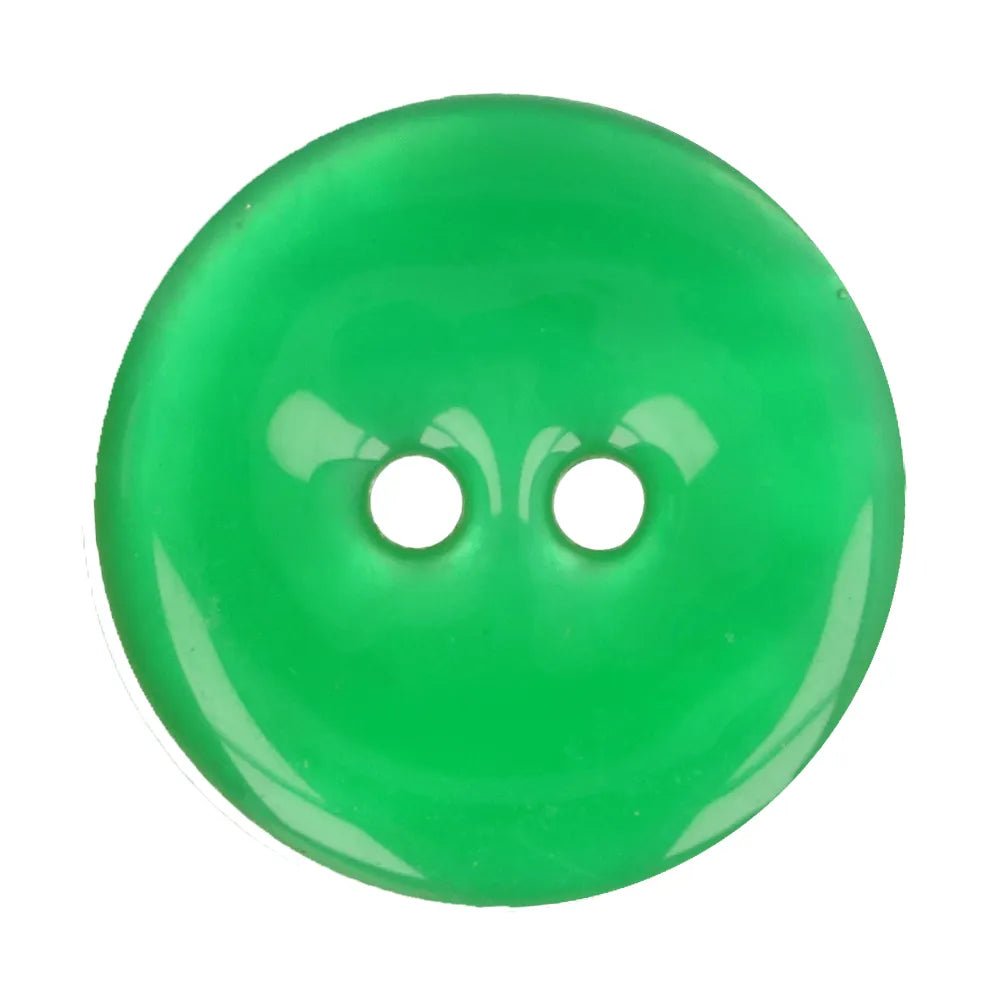 shell buttons 30 mm - green