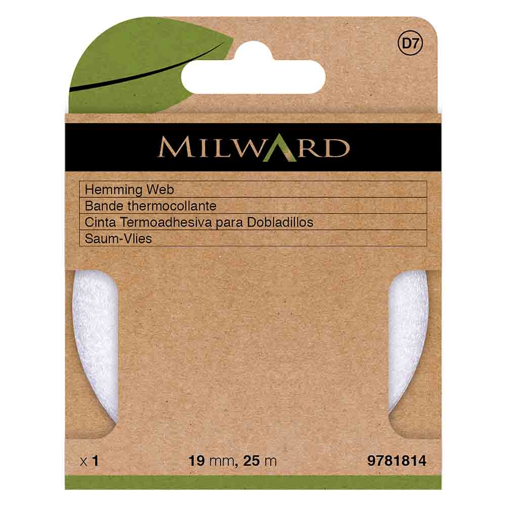 iron-on adhesive tape for fabrics Milward 19 mm