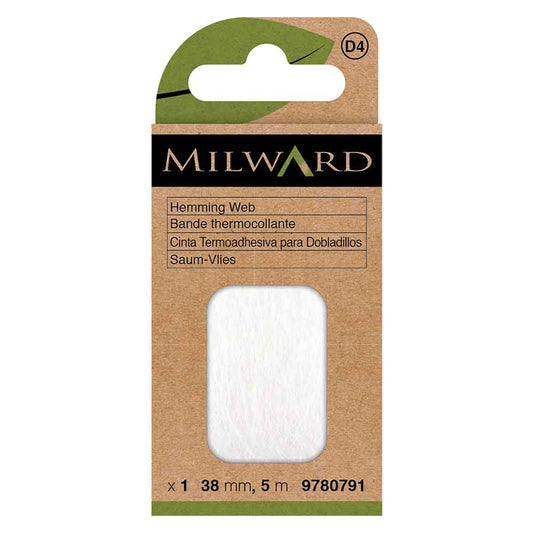 Iron-on fusible tape for fabrics Milward 38 mm