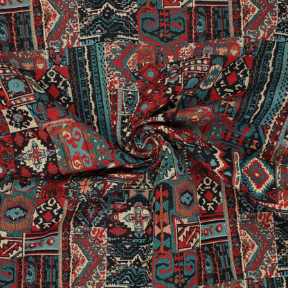 Image of a tapestry with a boho pattern 360 g/m² – available at Charlotte's Fabrics