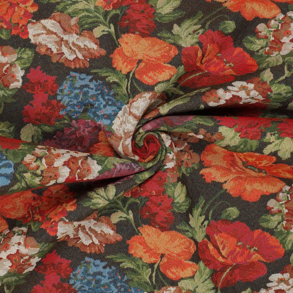 Image of tapestry - poppies 300 g/m² – available at Šarlotes audumi