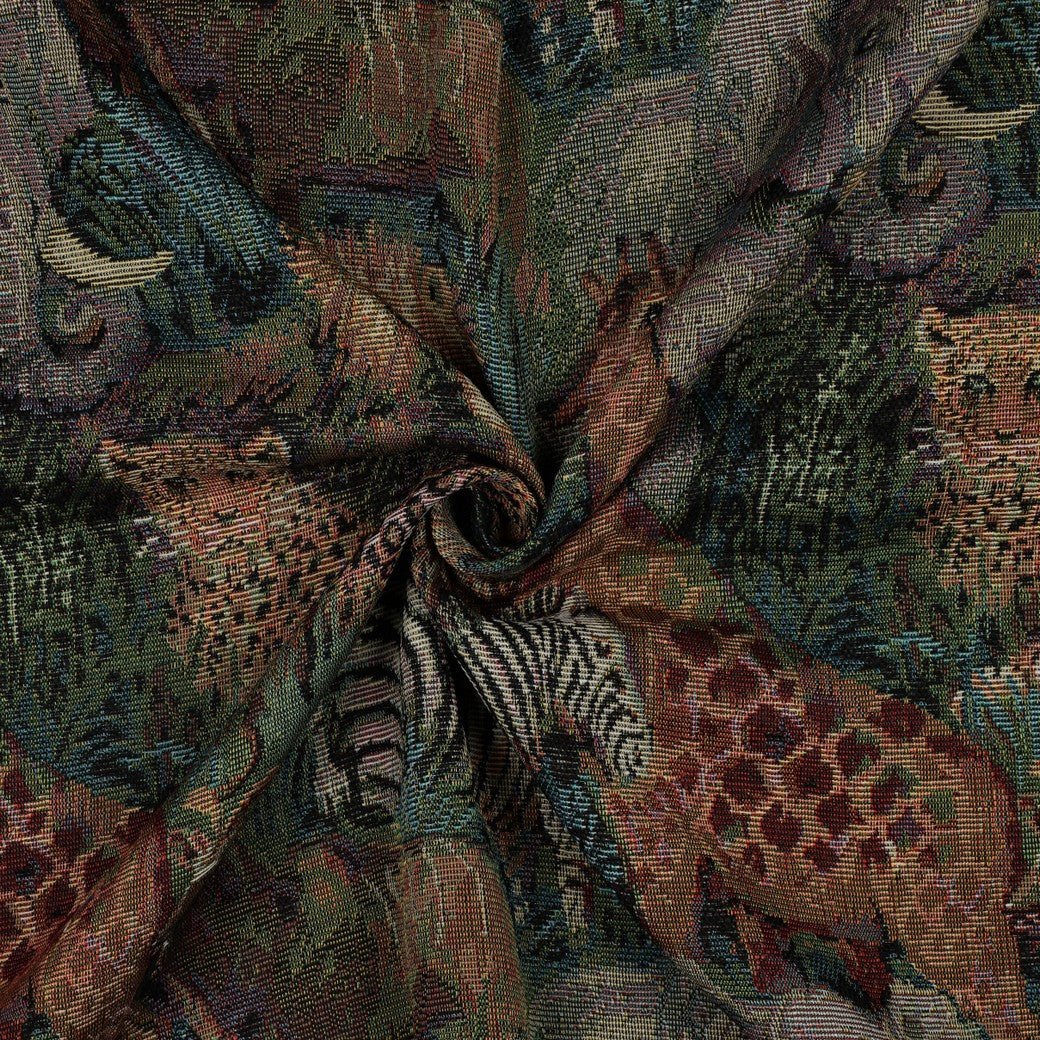 Image with tapestry - safari 360 g/m² – available at Šarlotes audumi
