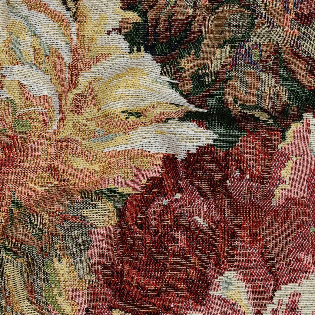 Tapestry image - pink peonies 310 g/m² – available at Šarlotes audumi