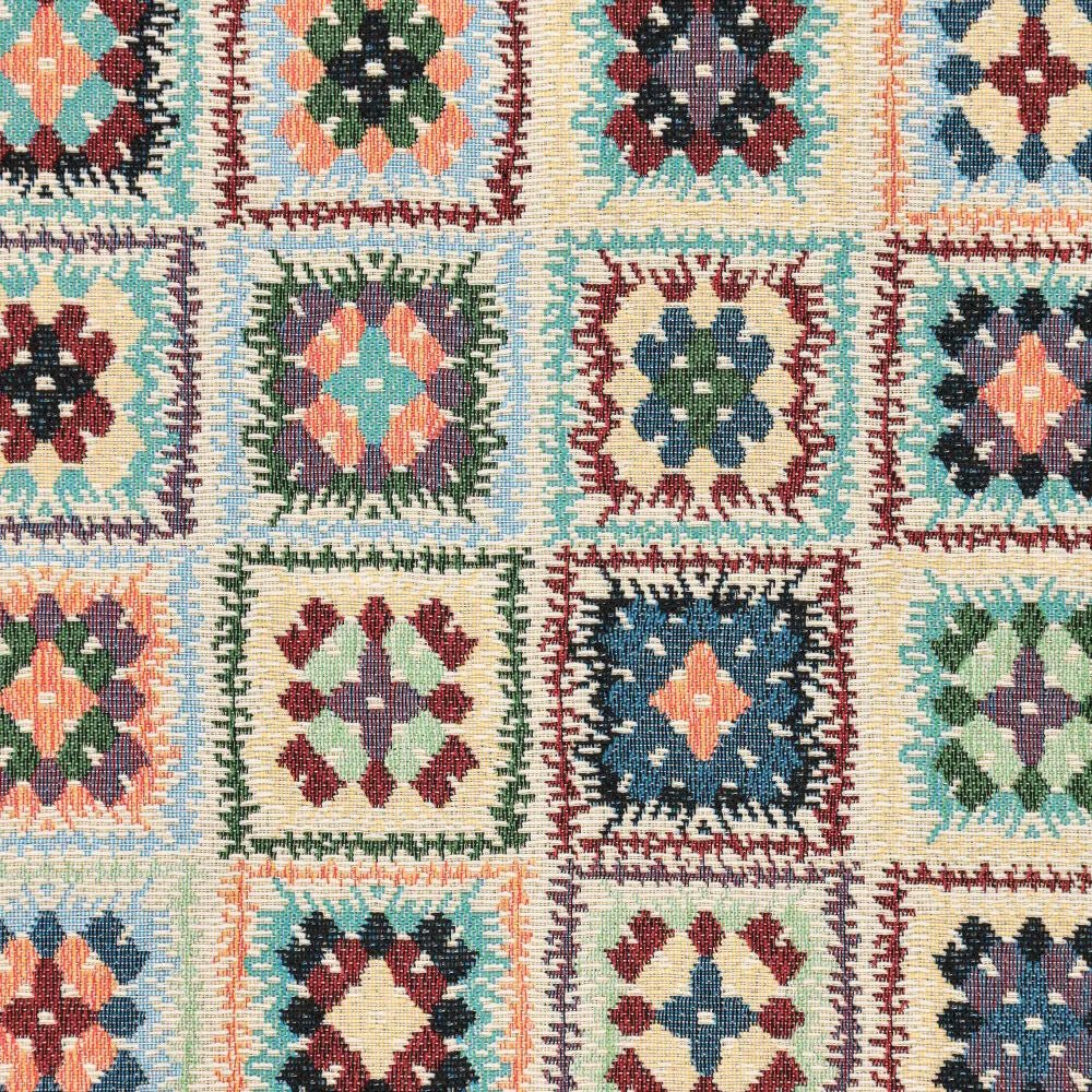 Image of Tapestry - crocheted squares 300 g/m² – available at Šarlotes audumi
