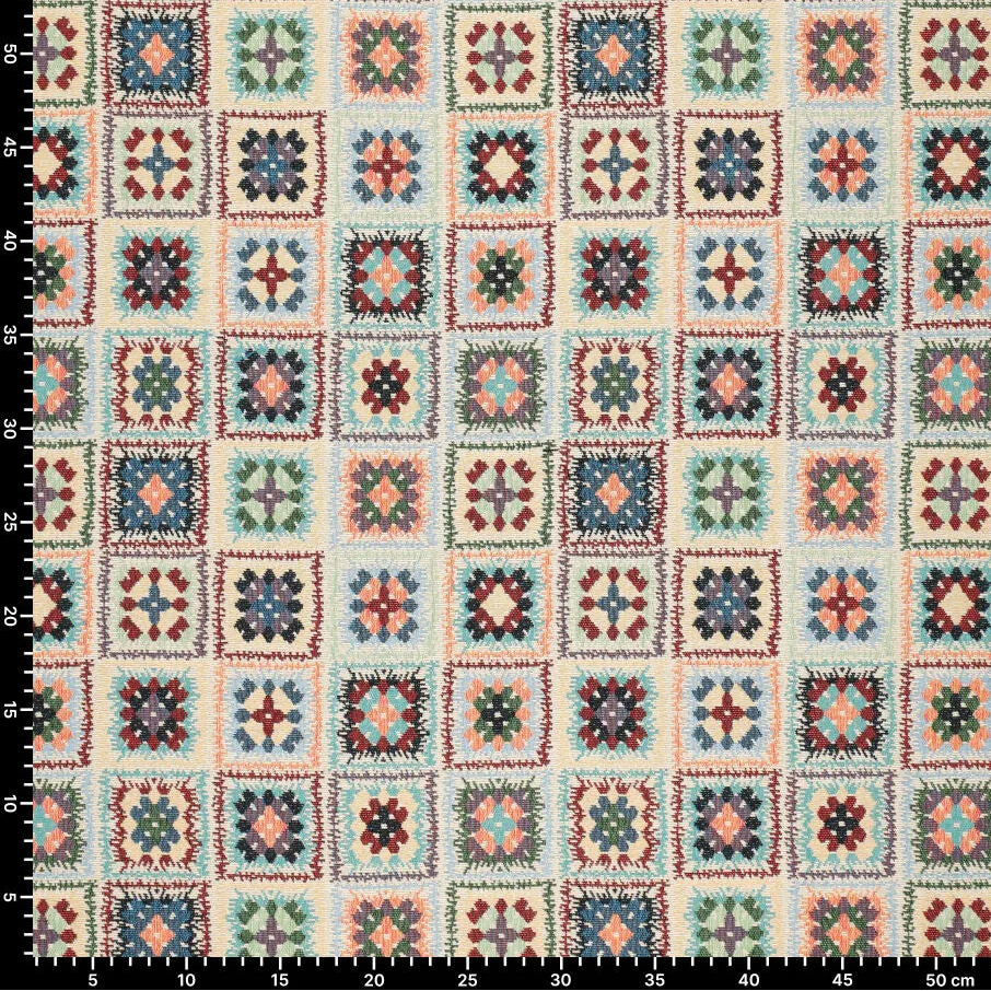 alt
Image of a tapestry - crocheted squares 300 g/m² – available at Šarlotes audumi