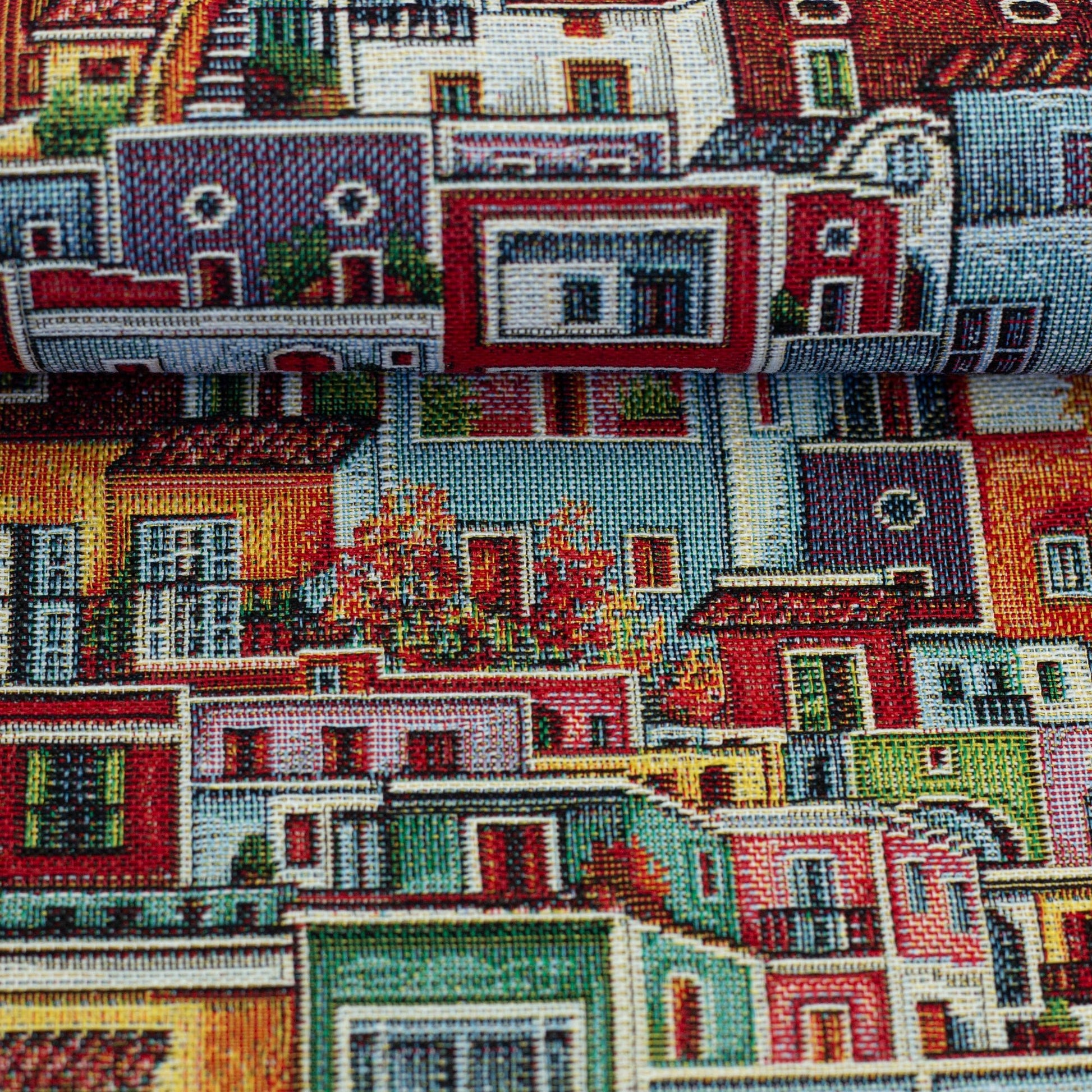 Tapestry - Tokana Houses 350 g/m²