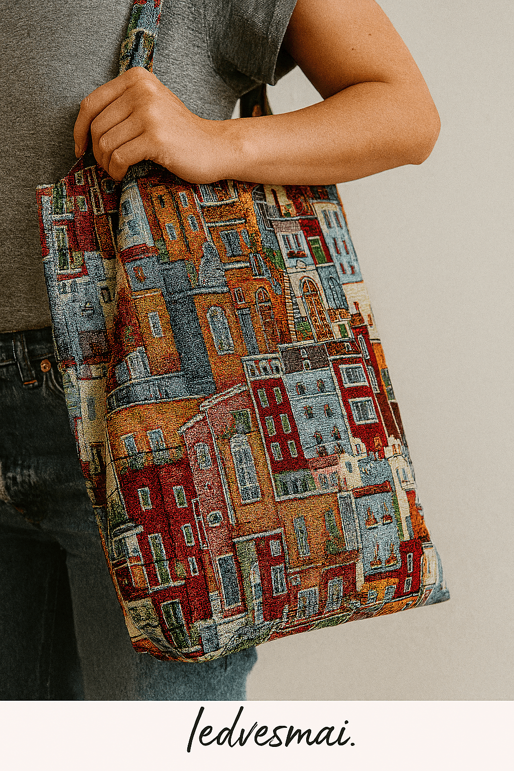 Tapestry - Tōkana houses 350 g/m²