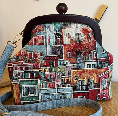 Tapestry - Tuscan Houses 350 g/m²